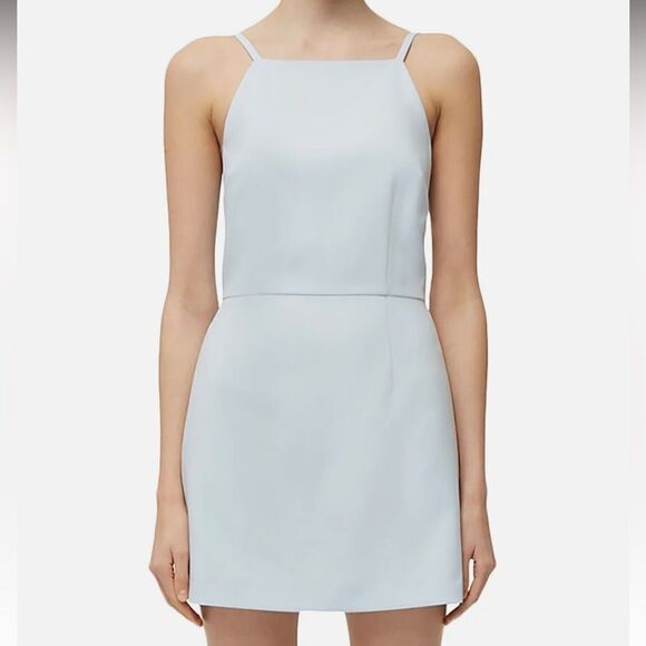 🔥French connection Summer Whisper Womens A-Line Mini Party Dress Sz 4 New - Picture 4 of 5